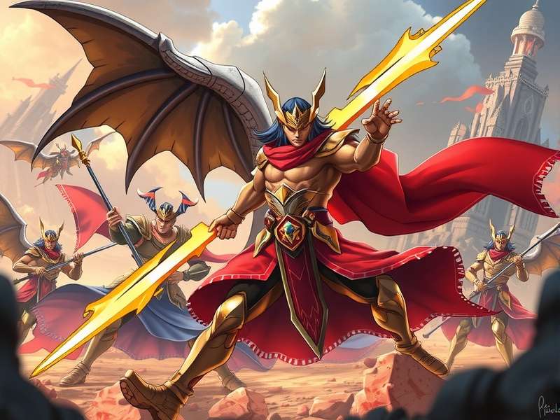 Supreme Combatant Hero battle scene